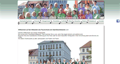 Desktop Screenshot of frauenchor-bischofswerda.de